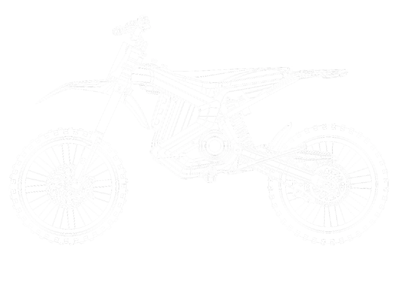 RAWRR Mantis X PRO | 72V 35Ah 15kW 65mph | Electric Dirt Bike