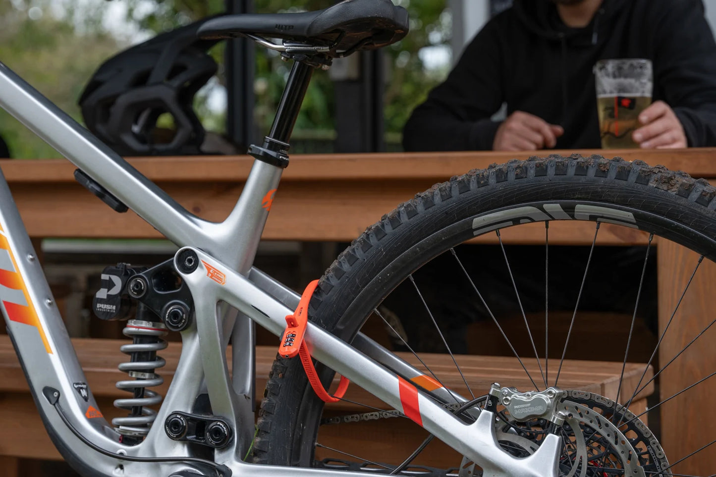 Hiplok Z LOK COMBO – Lightweight Steel-Core Combination Lock with Frame Bracket- For E-Bikes, E-scooters, E-motos