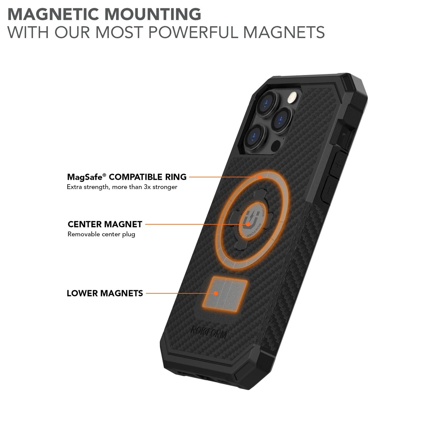 Rugged Case - iPhone 14 models |Regular, Plus, Pro, Max | by ROKFORM