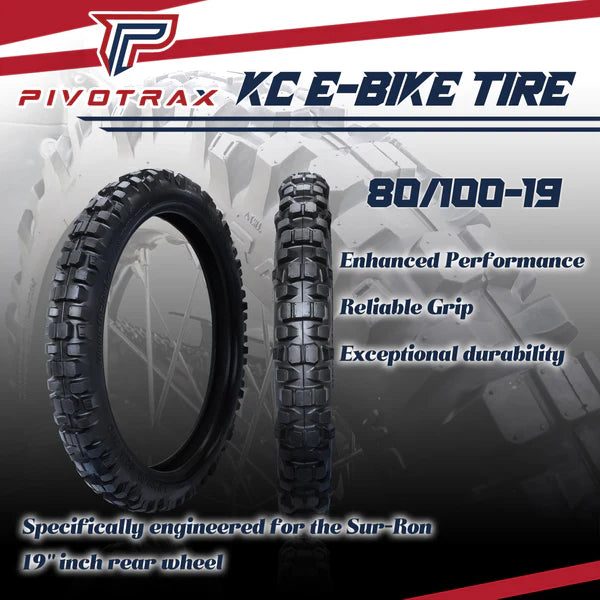Pivotrax KC Kilowatt Climber Tire for E-Motos