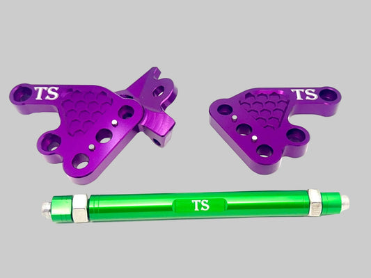 Custom CNC Aluminum Footpeg Bracket Assembly Talaria MX3, MX4, MX5