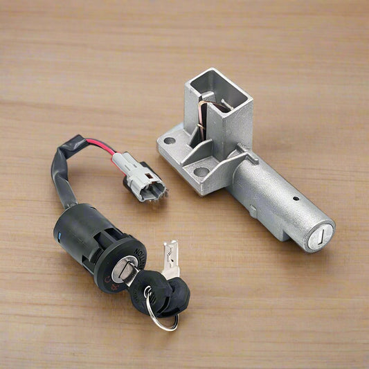 E Ride Pro SS Ignition Switch, Seat Lock | Complete w/ Keys