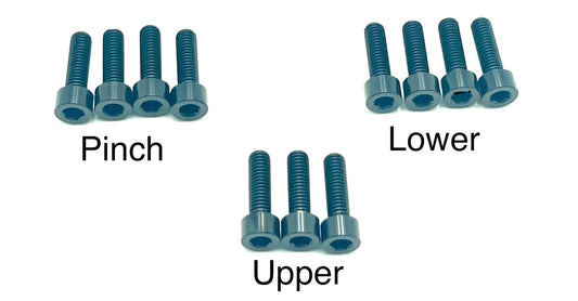 Fox 40 and Bomber 58 Fork Titanium Bolt Kits - REVRides