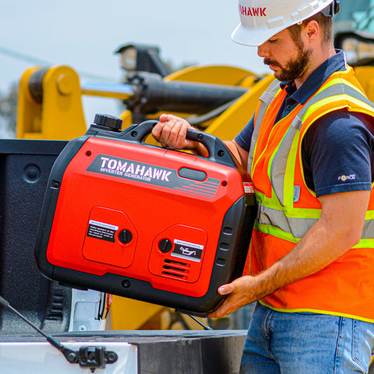 Tomahawk TG2000i 2100W Inverter Generator | Super quiet E-Moto Charging, Camping & Backup Power