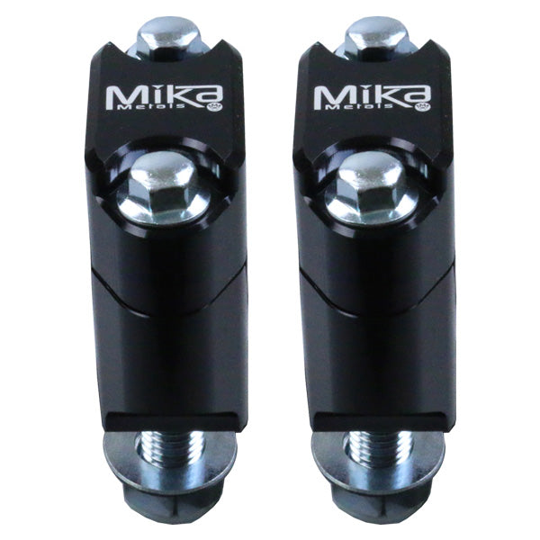Mika Metals billet 1 1/8th Dirt bar clamps