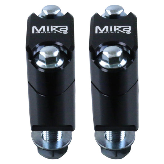 Mika Metals billet 1 1/8th Dirt bar clamps