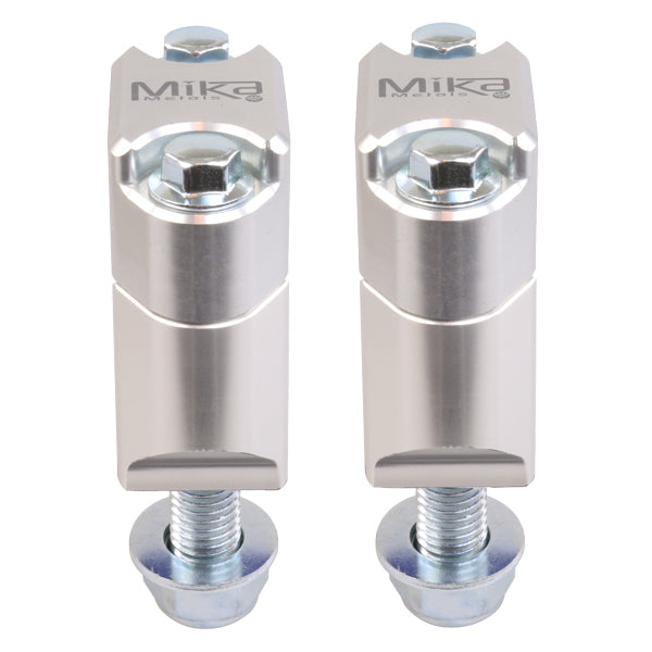 Mika Metals billet 1 1/8th Dirt bar clamps