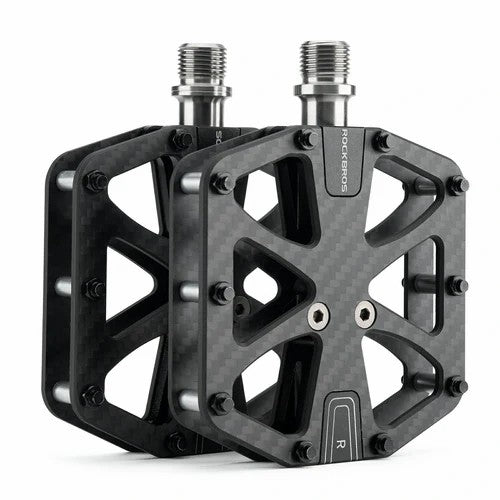 ROCKBROS T700 Carbon Fiber Pedals | Electric Mountain & Commuter Bikes