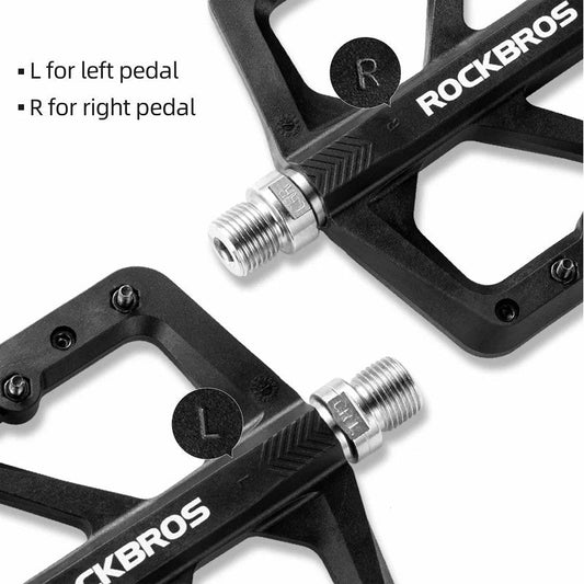 ROCKBROS 9/16" Nylon Fiber Pedals | Electric Mountain & Commuter Bikes