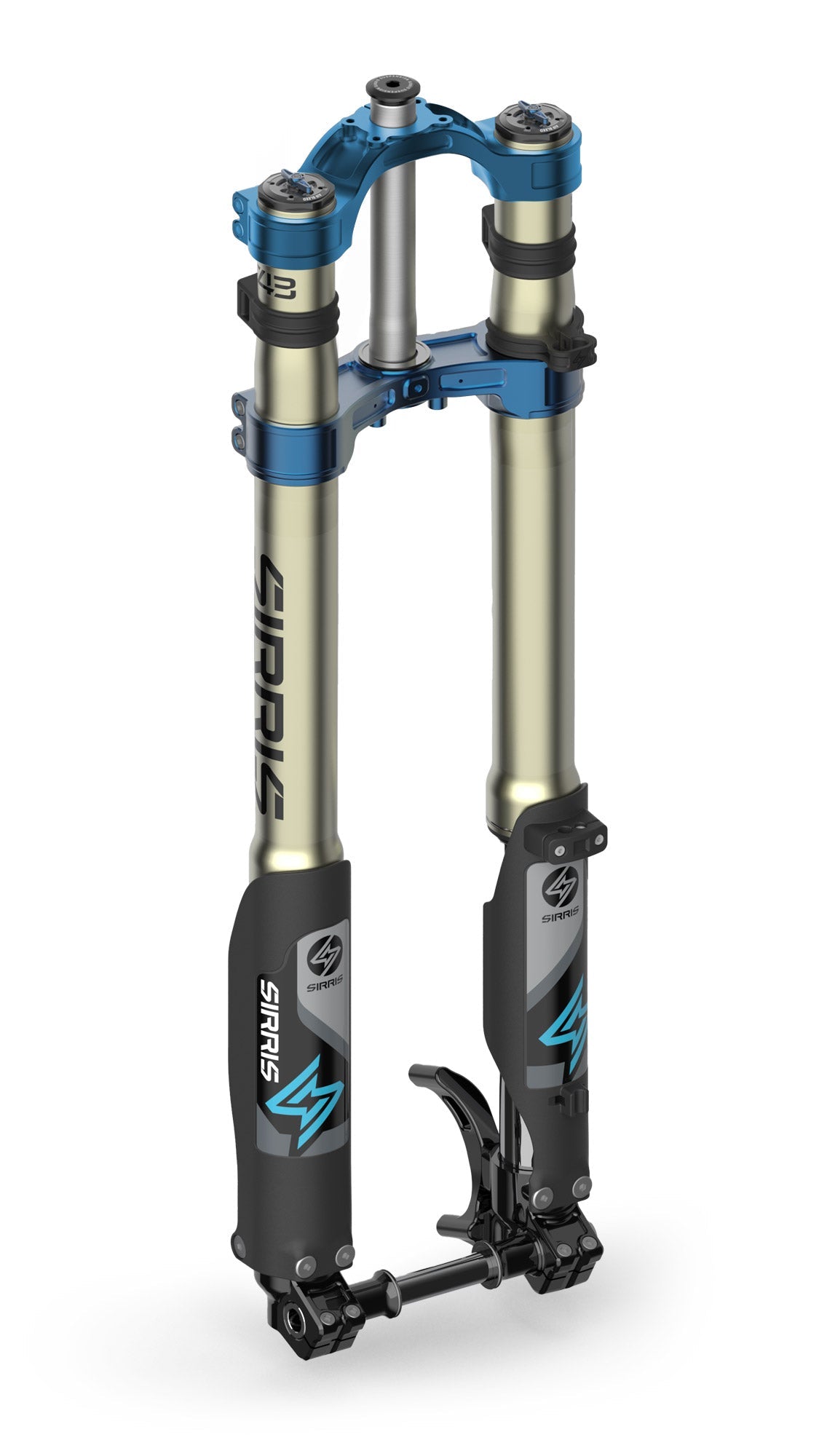 Sirris F43 220mm Fork | CMX Tune | Tool-Free LSC | E-Ride Pro SR