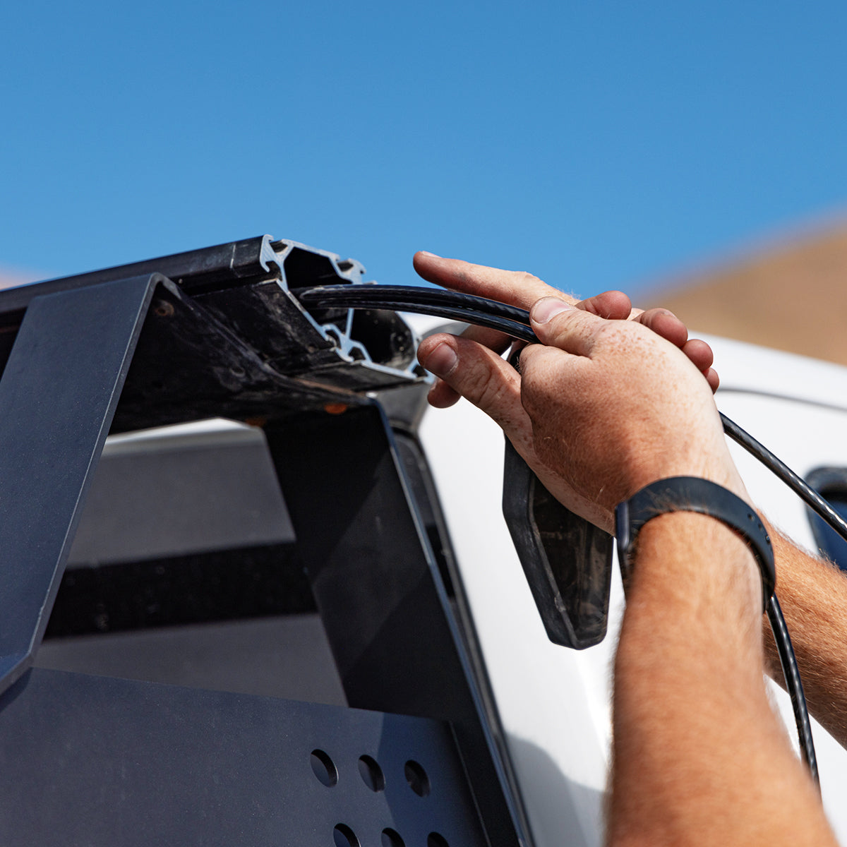Big Days Stowable 10' Cable Lock | Chase Rack System