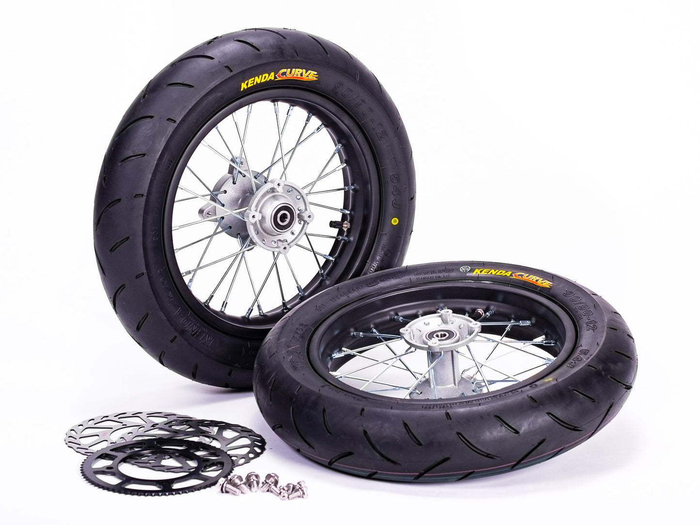 Super moto wheels for EBOX Pit bike 1.6 and 2.0
