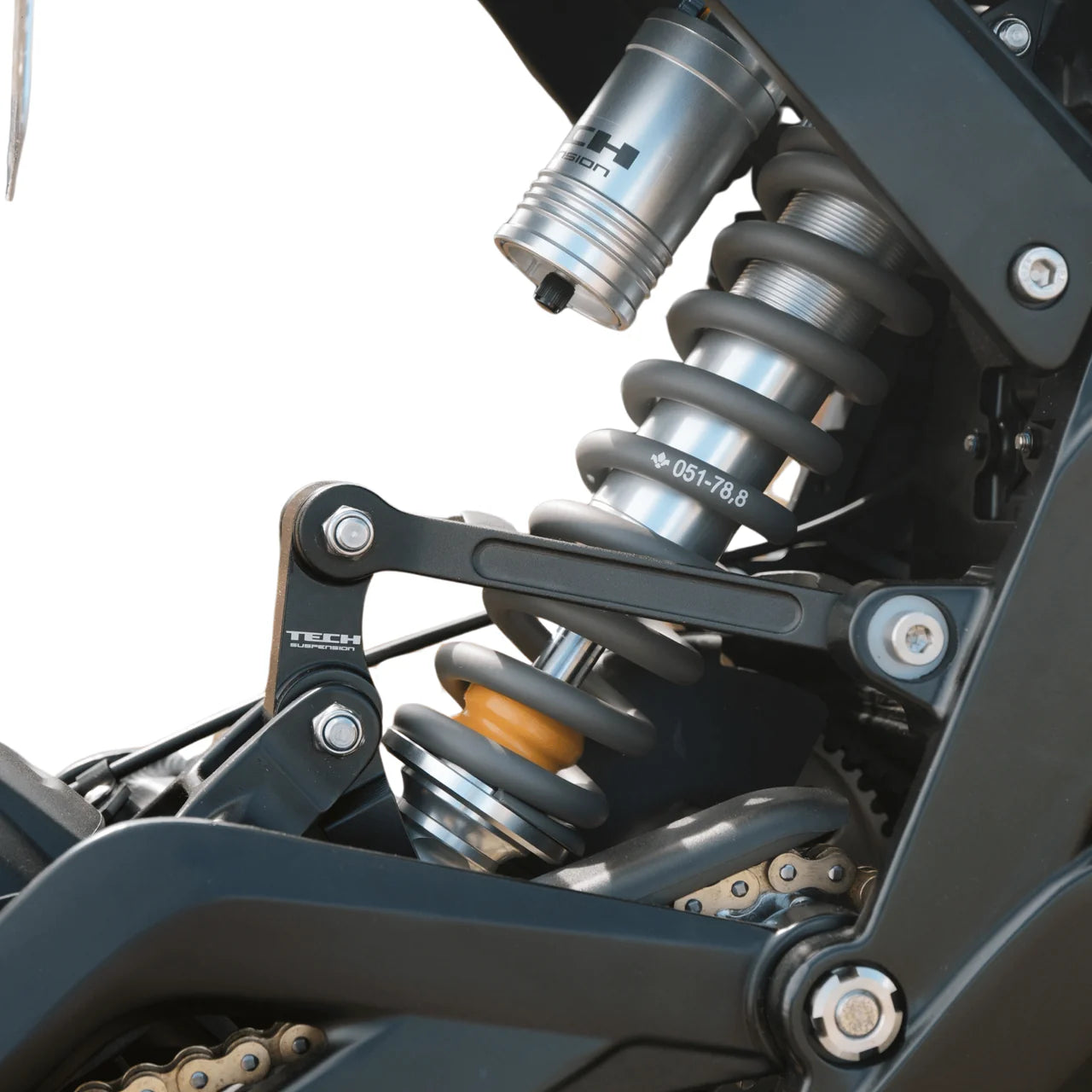 Tech Suspension by Formula – E-Moto Rear Shock | for Surron, 79 bike, Ventus