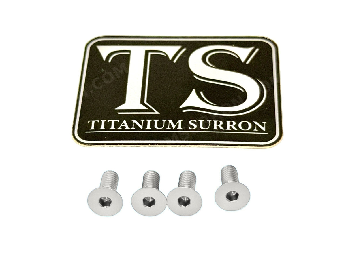Titanium Headlight Bezel Bolts 4 | Baja Designs S2 & Squadron