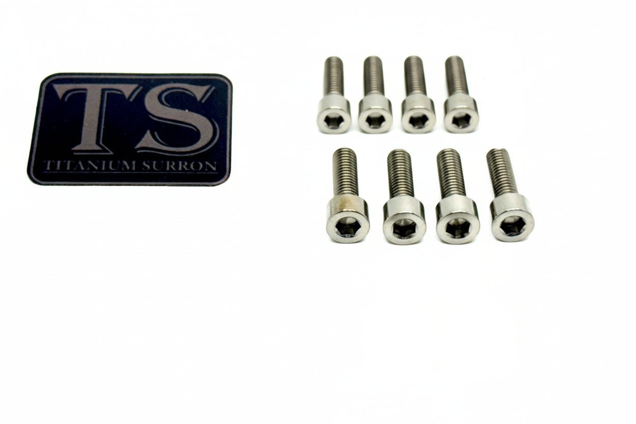 Custom Titanium Direct Mount Stem Bolt Kit for Surron, Eride pro, Talaria, Segway style bikes