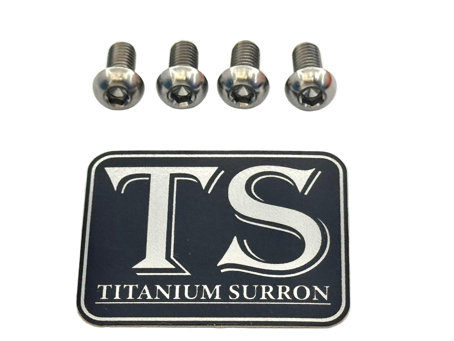 Titanium Headlight Mount Bolt Kit | E-Moto Headlight Hardware