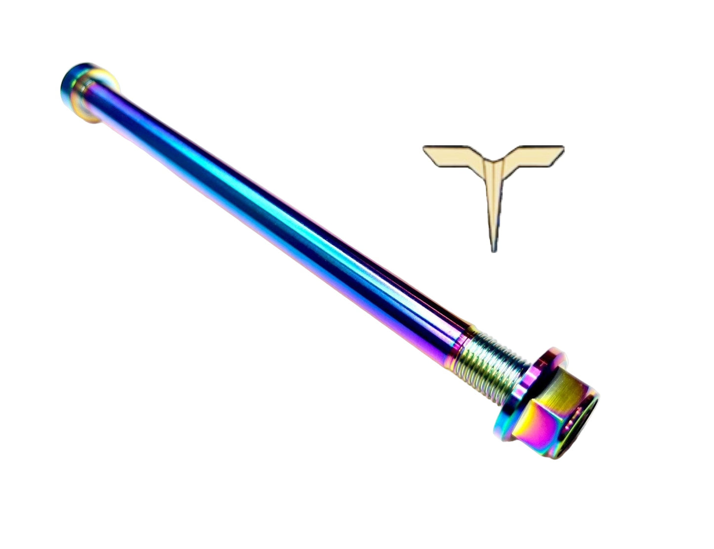 Titanium Rear Axle and Nut - Talaria (Two pcs)