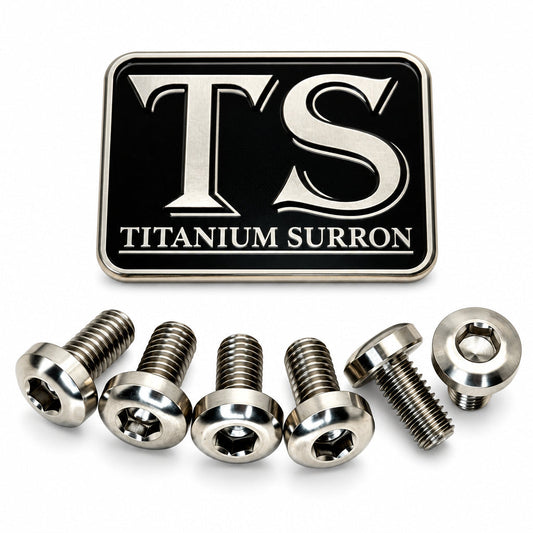 Titanium Rear Rotor Screws - Surron, Talaria, E-Ride Pro, 79 Bike, Rerode