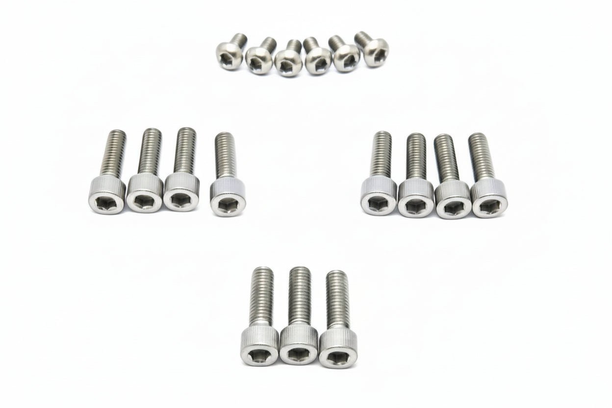 Titanium Fork Bolt Kit | Tech Suspension E39 by Formula