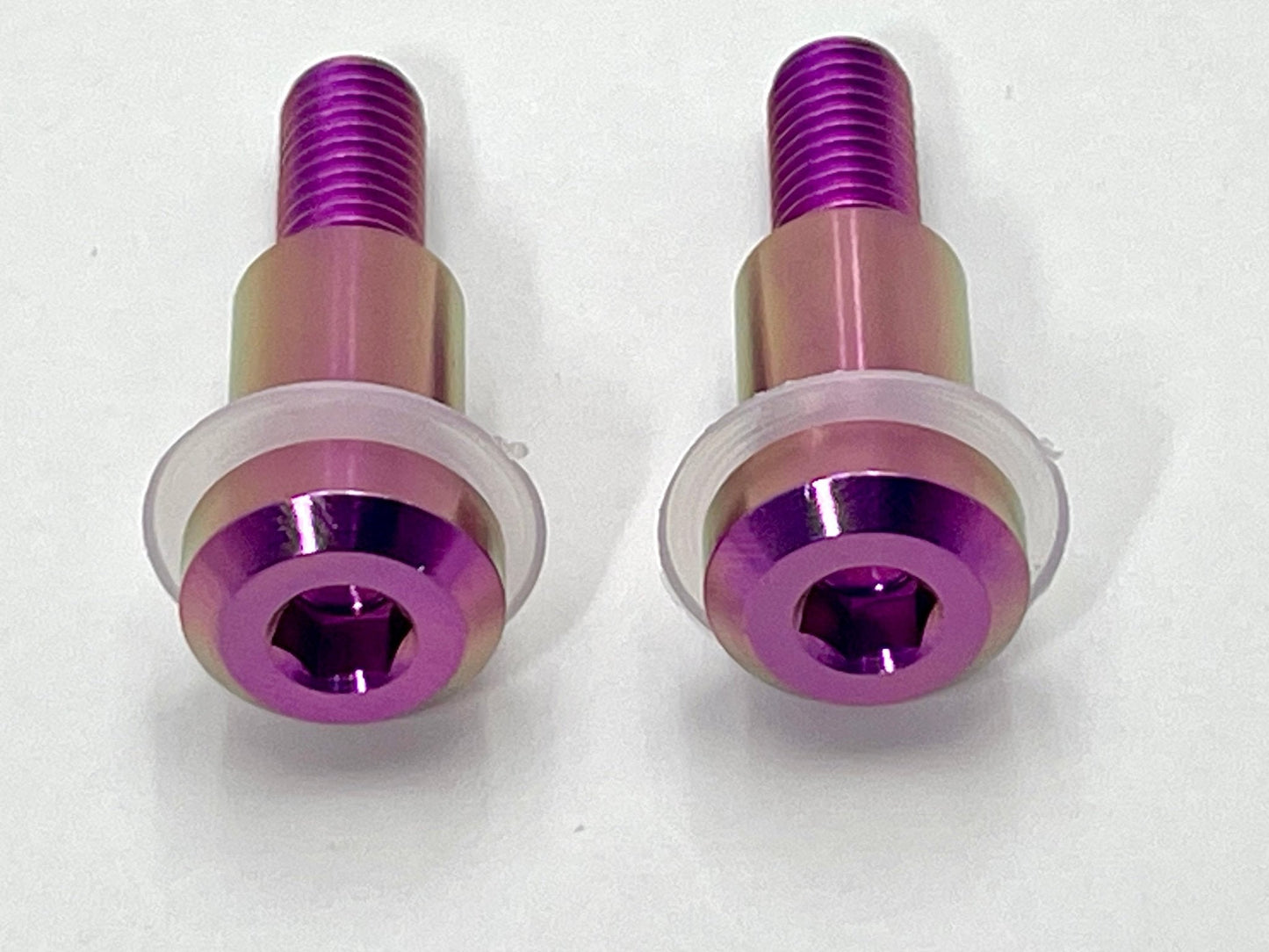 Titanium Triangle Shoulder Bolts - Surron LBS LBX, Segway X160 X260 (2) - REVRides