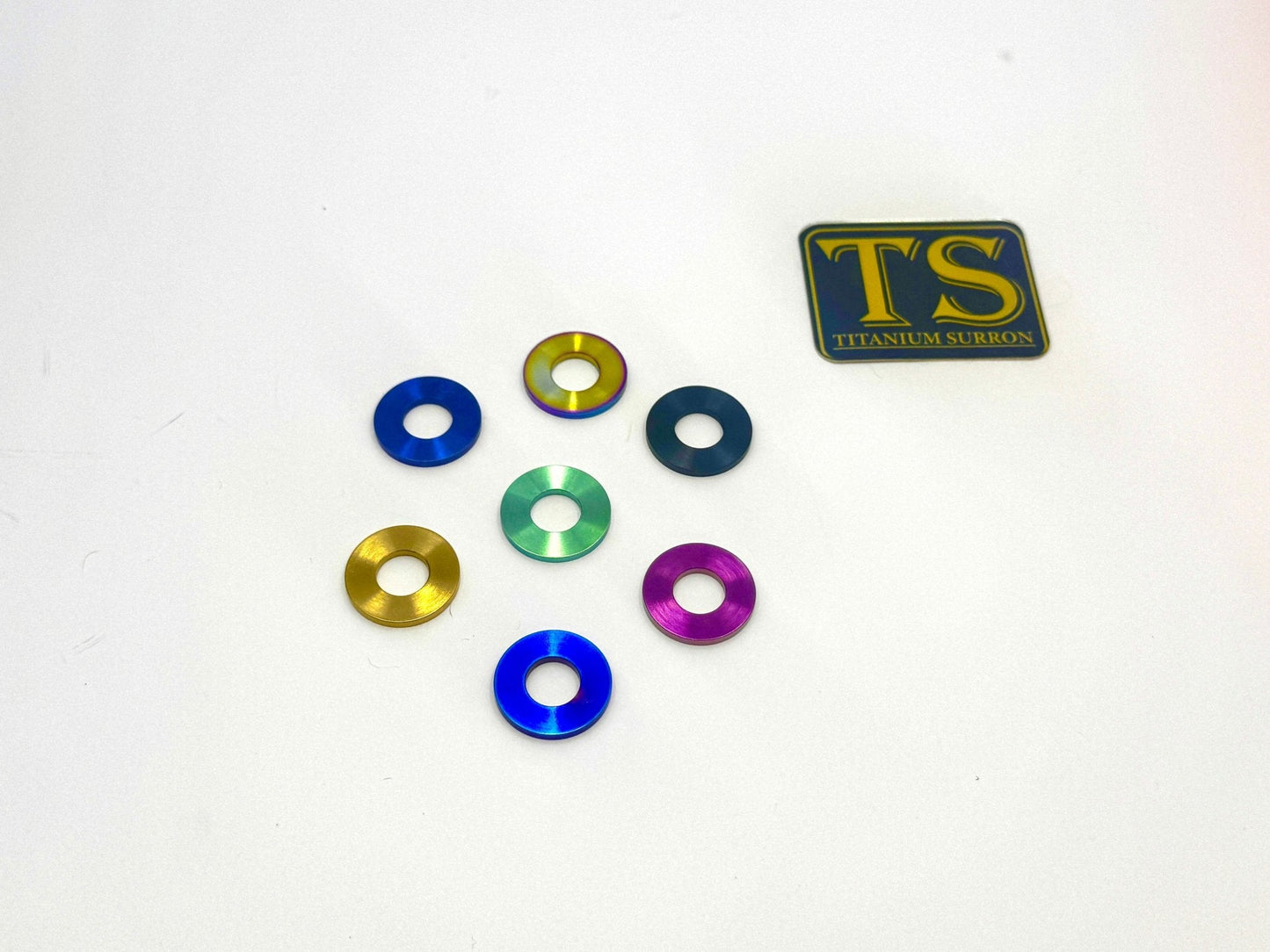 Titanium Washers | M8 & M10 Grade 5 Titanium