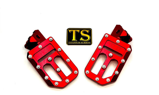 Foot Pegs w/ Titanium Grips for Talaria and Altis by Titanium surron