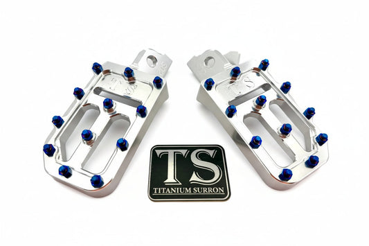 Foot Pegs w/ Titanium Grips for Talaria and Altis by Titanium surron