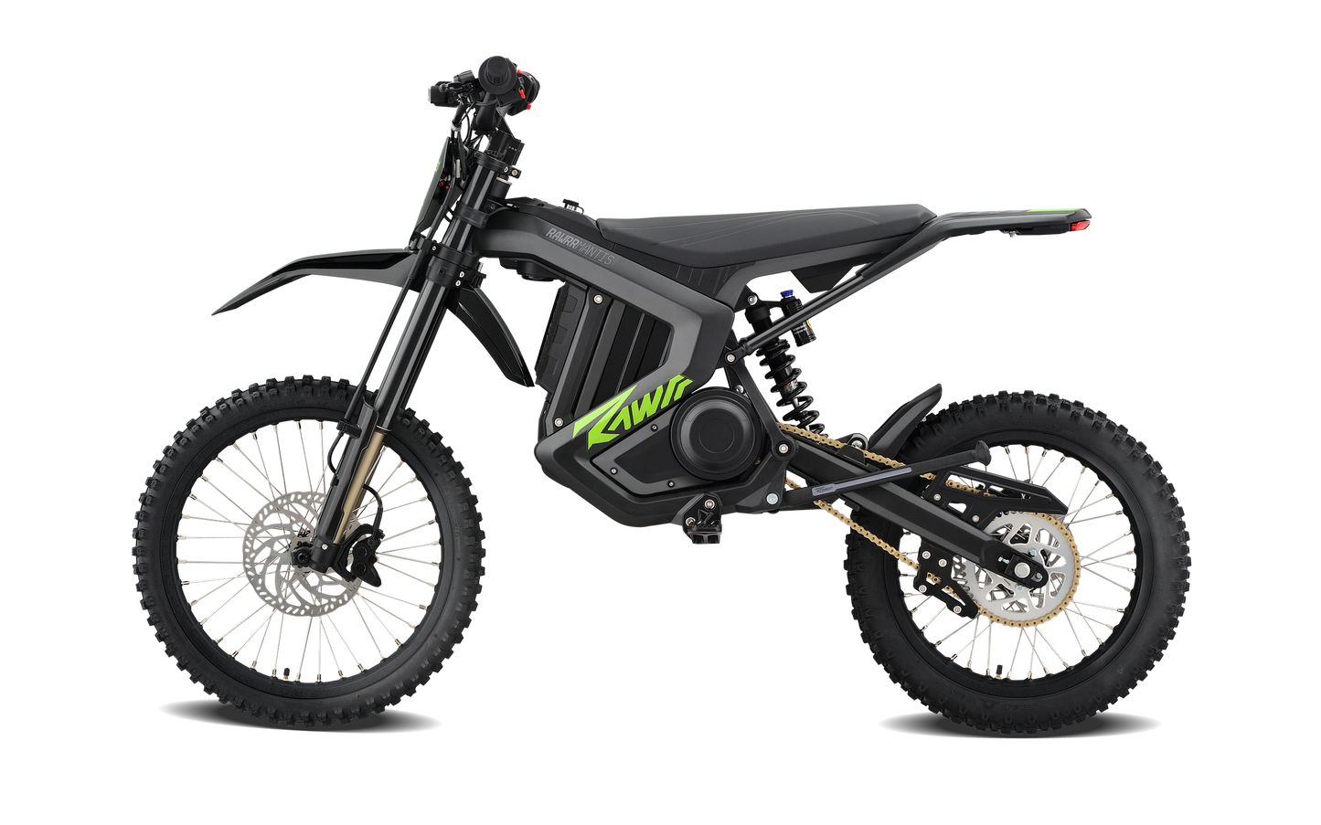 RAWRR Mantis X PRO | 72V 35Ah 15kW 65mph | Electric Dirt Bike