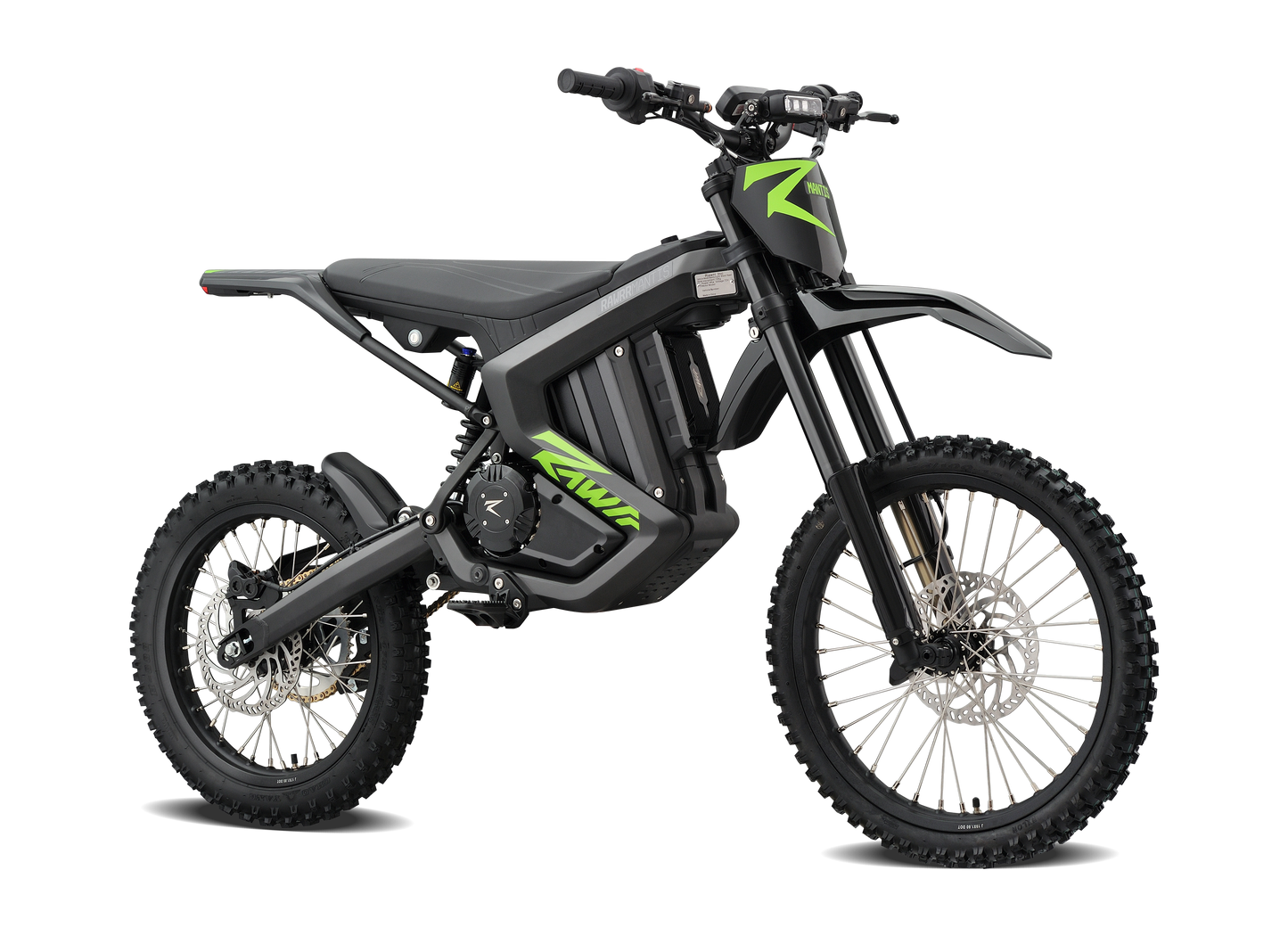 RAWRR Mantis X PRO | 72V 35Ah 15kW 65mph | Electric Dirt Bike