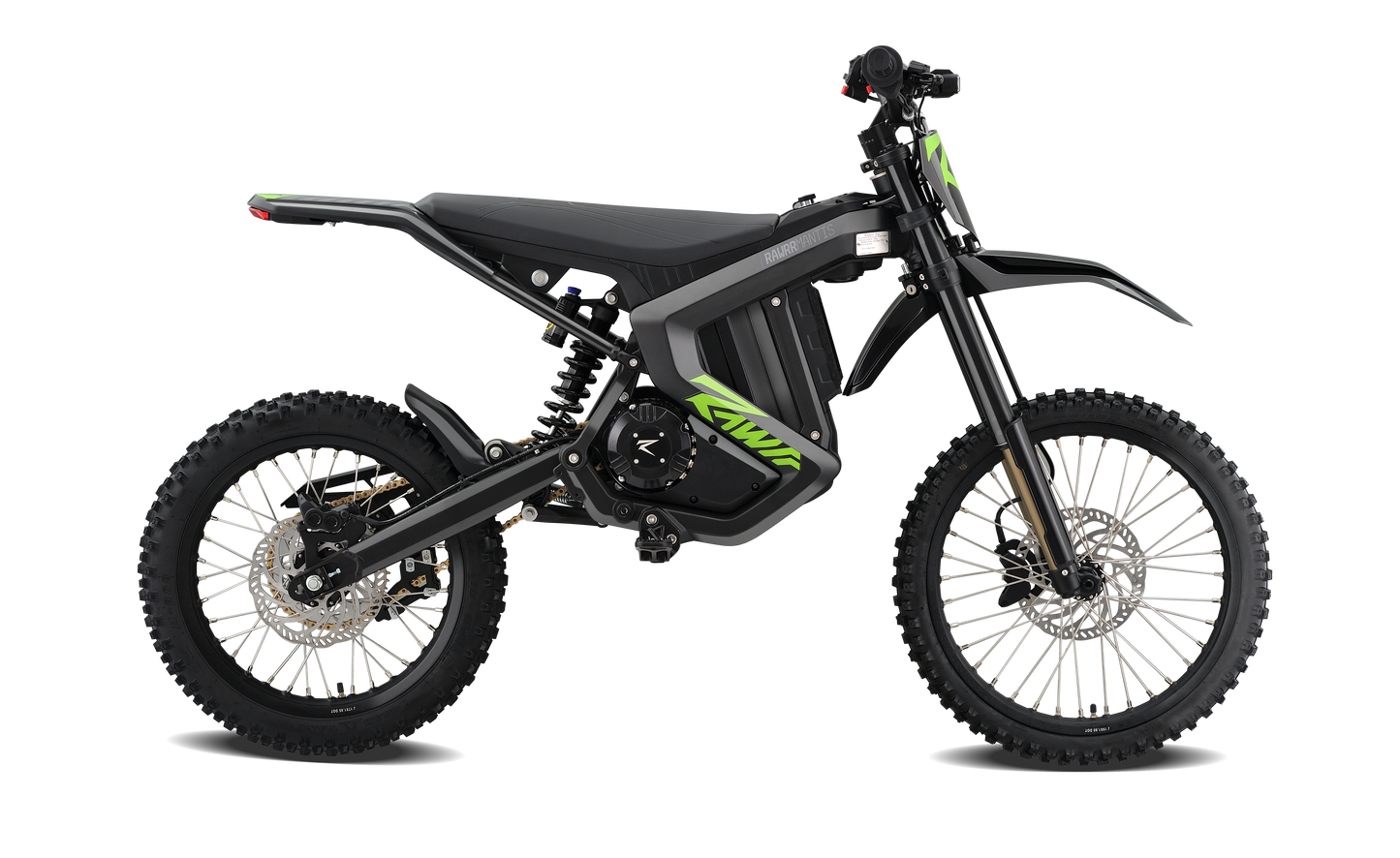 RAWRR Mantis X PRO | 72V 35Ah 15kW 65mph | Electric Dirt Bike