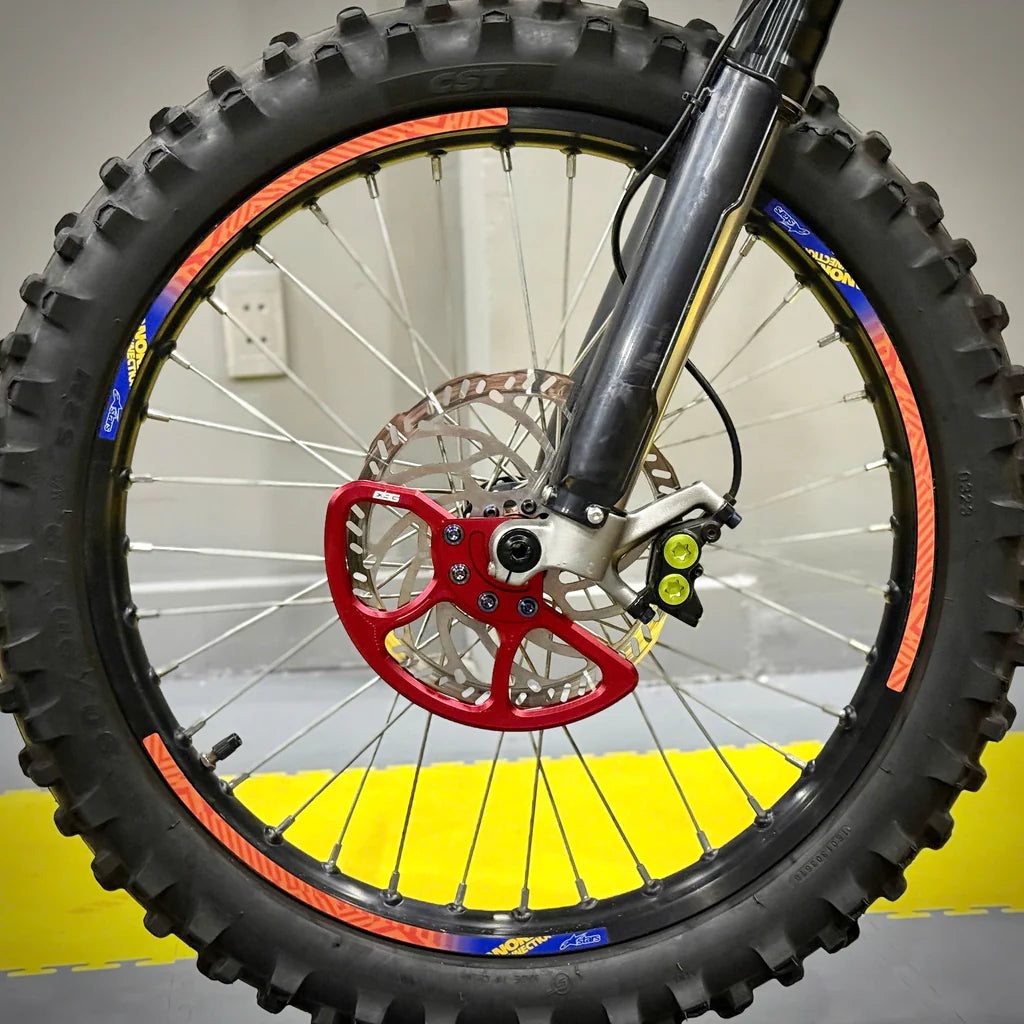 Front Brake Rotor Guard | 220mm–250mm Rotor Compatible | By E-bike Garage