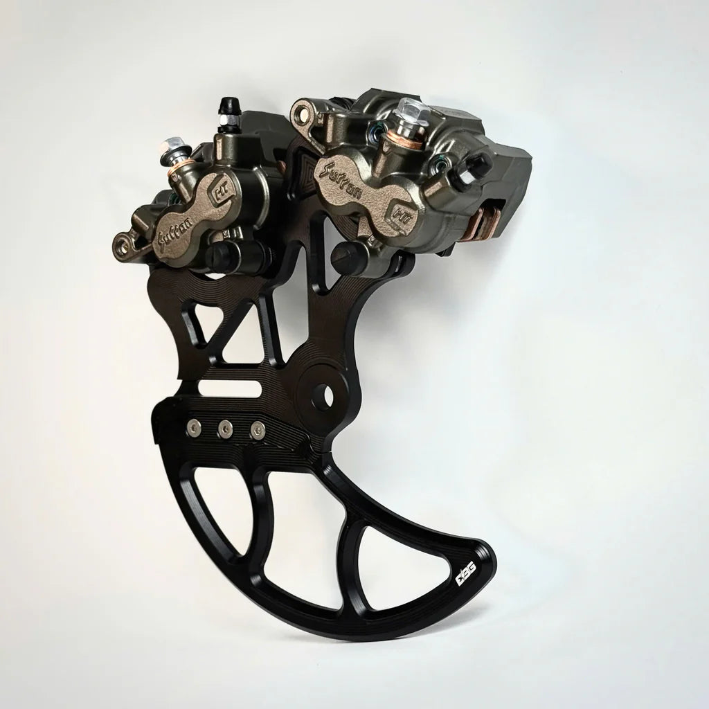 Dual Rear Brake bracket only | For E-Moto | by EBG