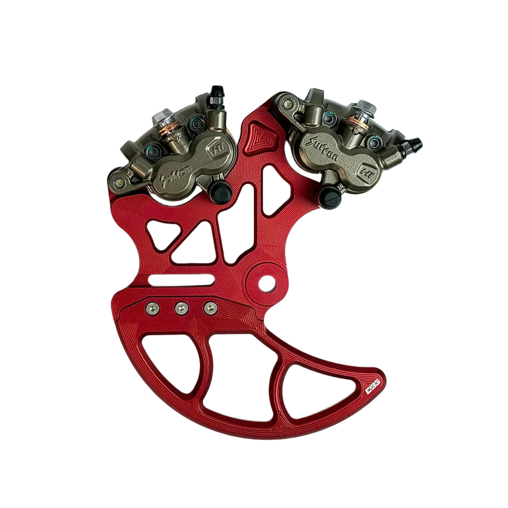 Dual Rear Brake bracket only | For E-Moto | by EBG