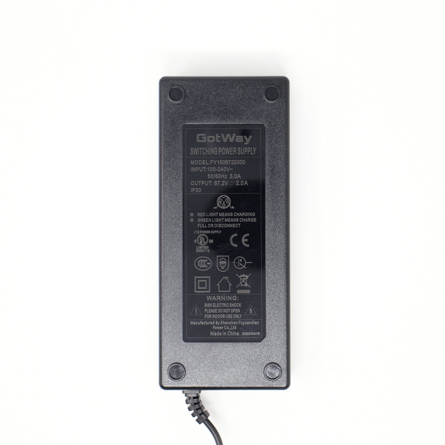 Gotway MTen3 Stock Charger Electric Unicycle Parts GotWay