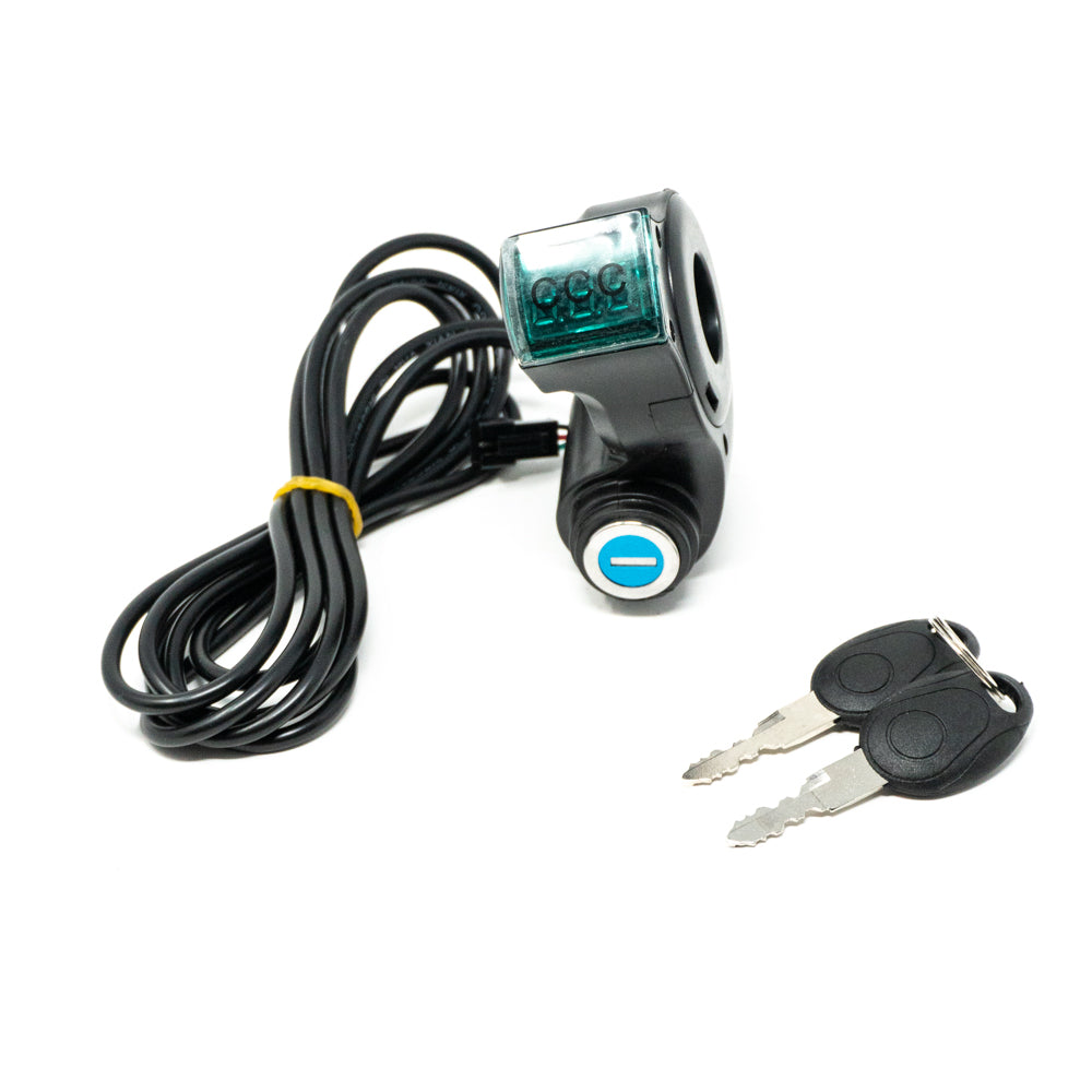 ZERO Key Switch with Digital Voltmeter Display Electric Scooter Parts ZERO