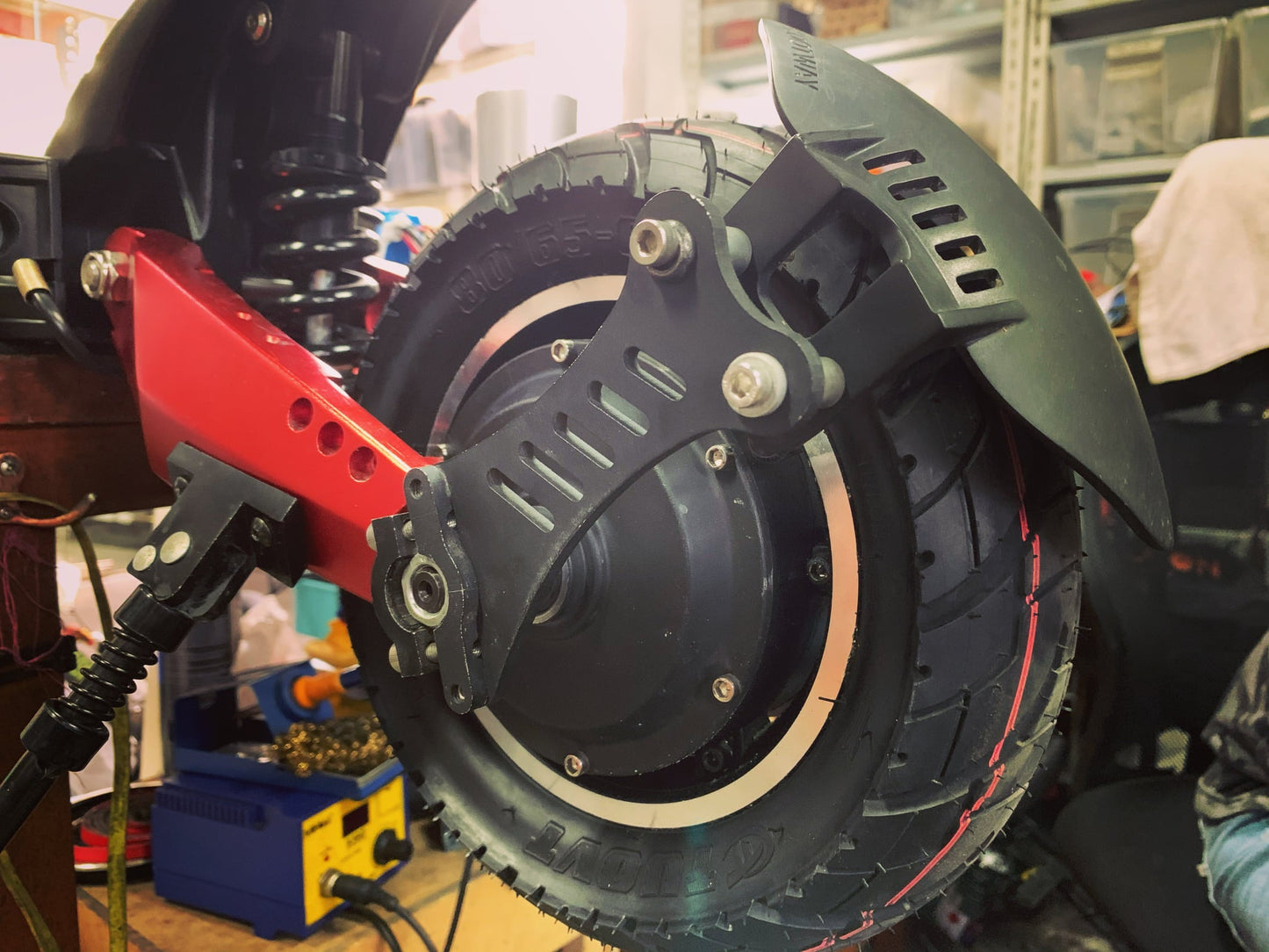 ZERO Tire Hugger Fender Electric Scooter Parts ZERO
