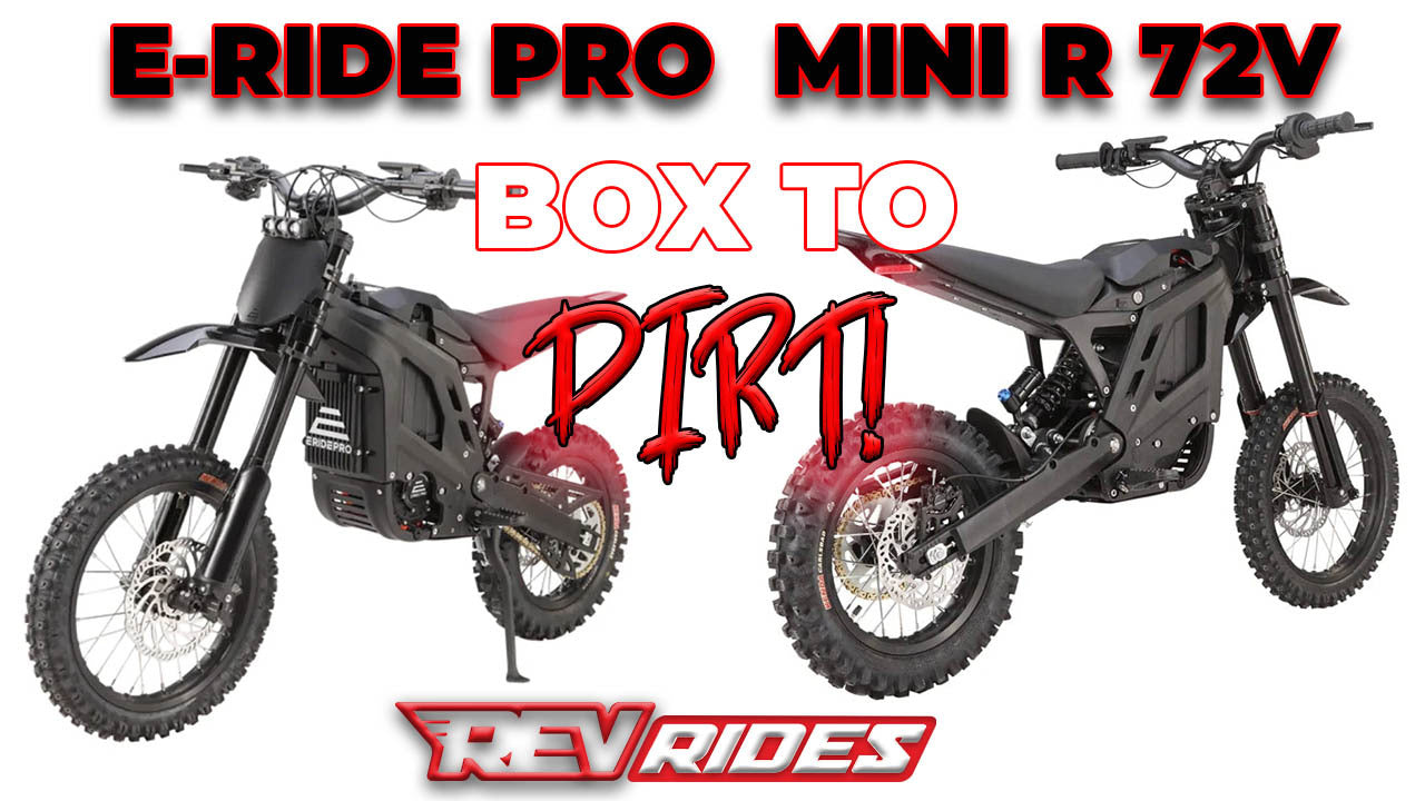 E Ride Pro Mini R Assembly Guide & Video – REVRides