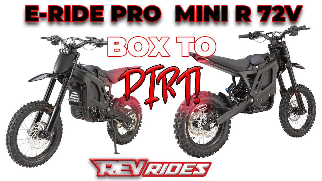 E Ride Pro Mini R Assembly Guide & Video