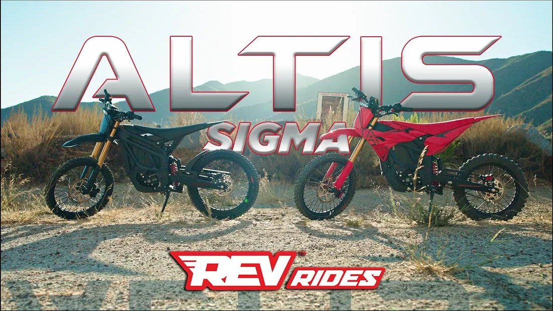 Introducing the 98-Volt Altis Sigma | Electric Dirt Bike for Adults