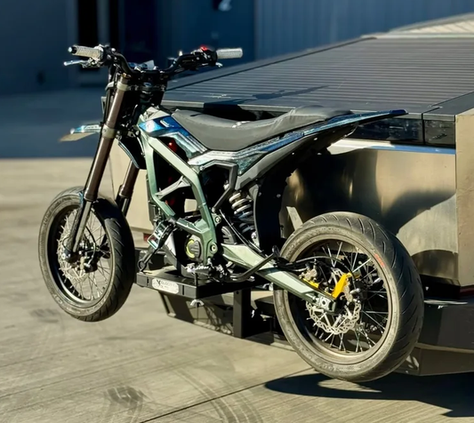 Velocity Volts Charge Carrier | Updated E-Moto Hitch Carrier for Cars, Vans, and Trucks