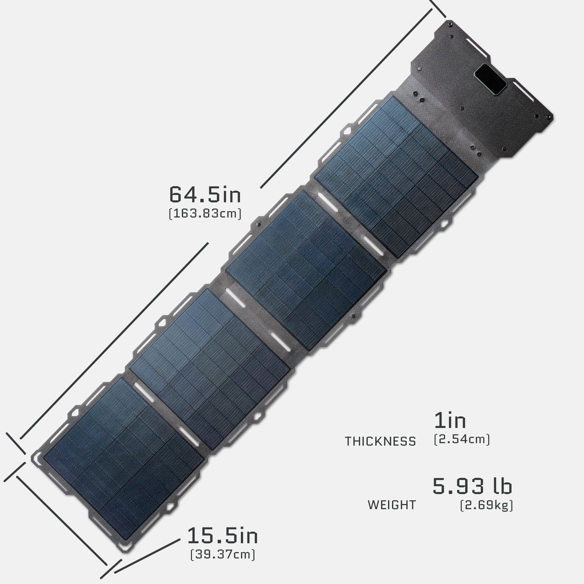 Dark Energy Spectre 56W Solar Panel | Poseidon XL & Off-Grid Charging