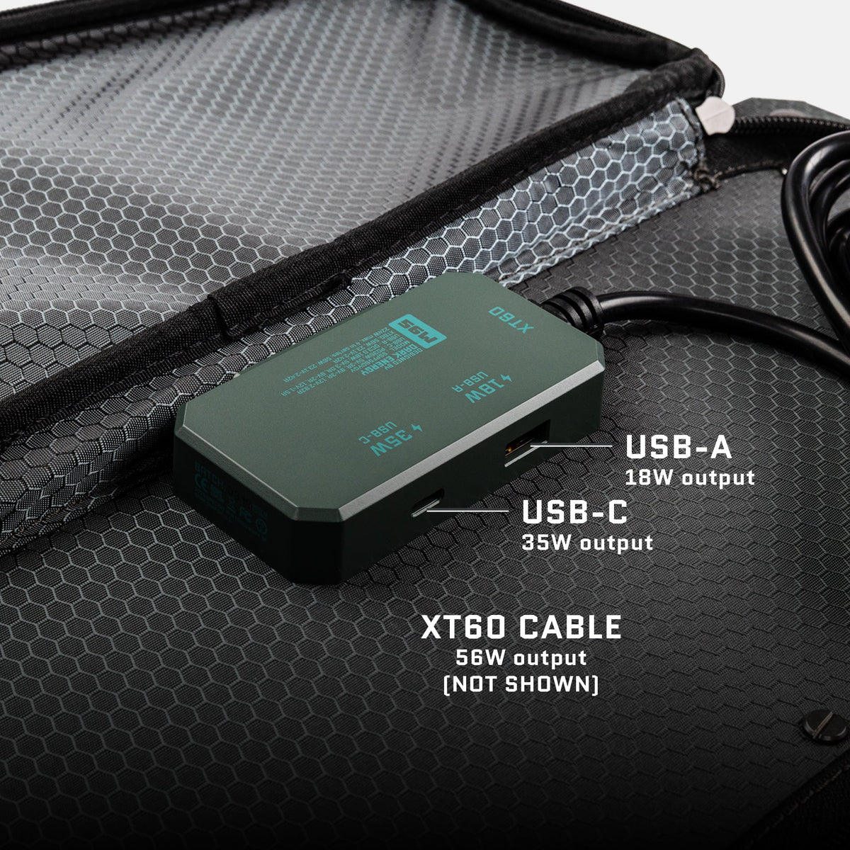 Dark Energy Spectre 56W Solar Panel | Poseidon XL & Off-Grid Charging