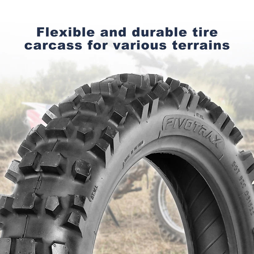 Pivotrax EXP Rear Dirt Bike Tire | Pit Bikes, E-Motos and Motocross