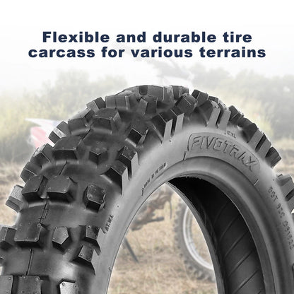 Pivotrax EXP Rear Dirt Bike Tire | Pit Bikes, E-Motos and Motocross