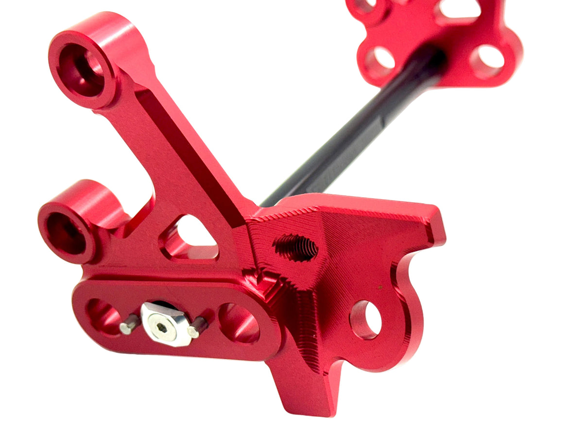 Custom CNC Aluminum Footpeg Bracket Assembly E-Ride Pro SS and S