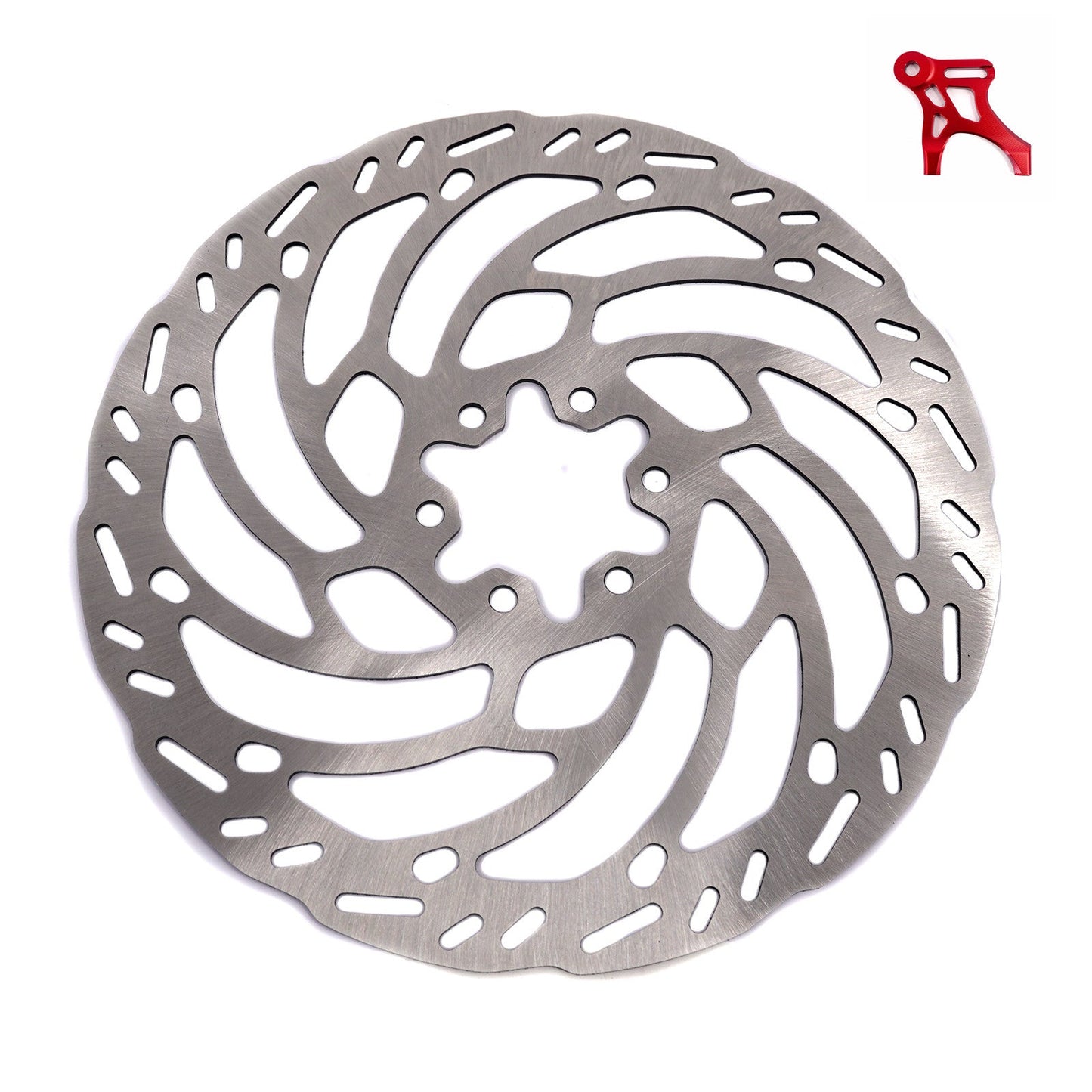 Rear 220mm Brake Disc & Adapter Kit | Sur Ron, Segway X, E-Ride Pro SS | By KKE