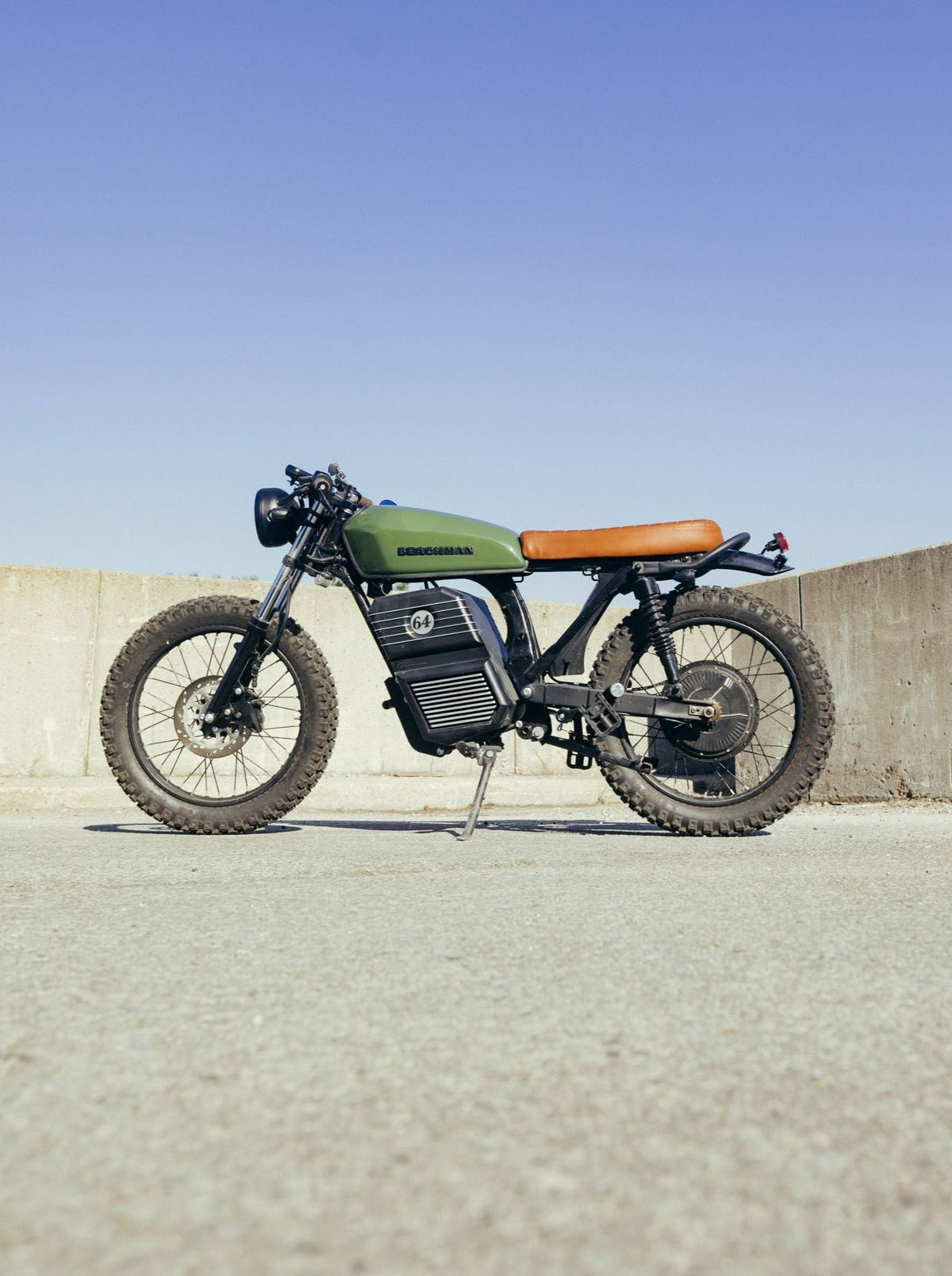 Beachman 64 E-Bike | 72V Electric Cafe Racer