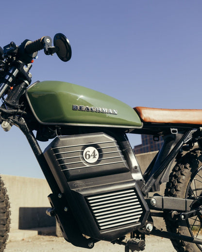 Beachman 64 E-Bike | 72V Electric Cafe Racer