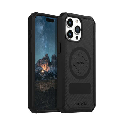Rugged Case + Universal Mount Bundle | By ROKFORM | For iPhone 13–17 Series