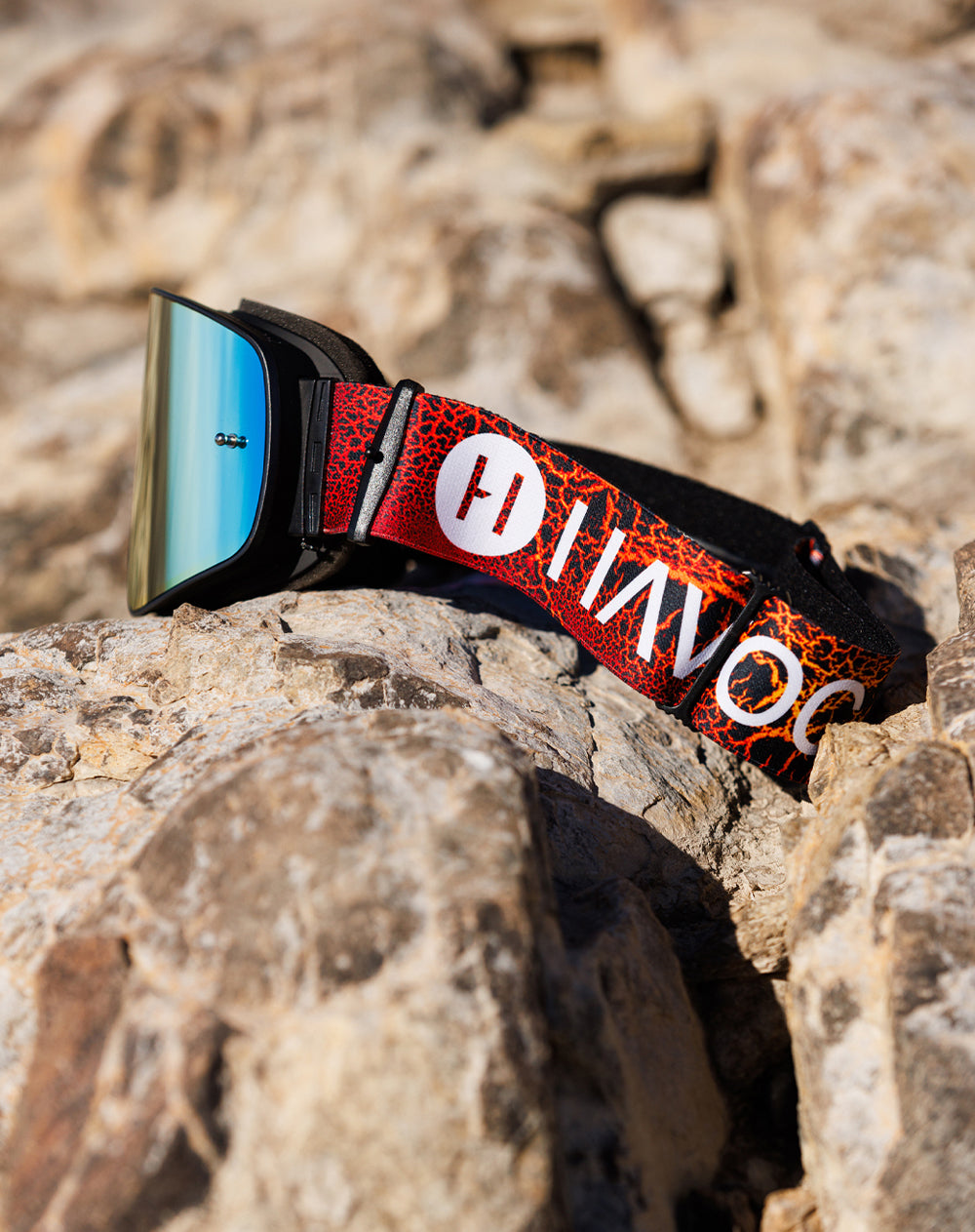 Red Dragon MJK Infinity Goggles | Havoc Black and Rainbow | Off-Road and Motocross Riders